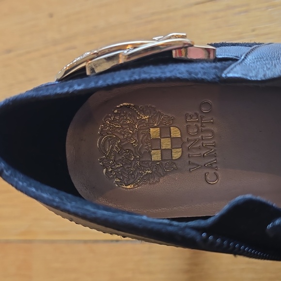 Vince Camuto, Velino Black Ankle Boots, Leather, EUC, Women's 10 - Picture 10 of 16